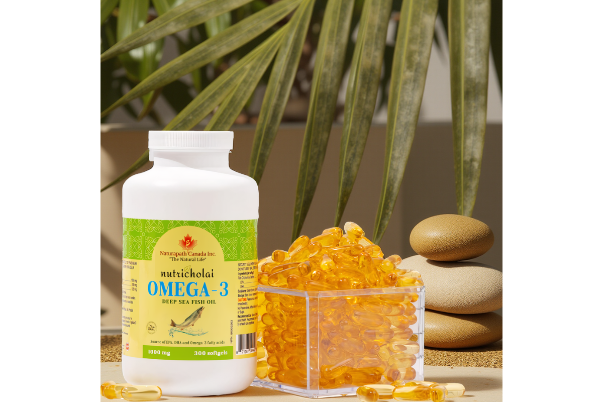 HALAL OMEGA-3 DEEP SEA FISH OIL – 1000 MG