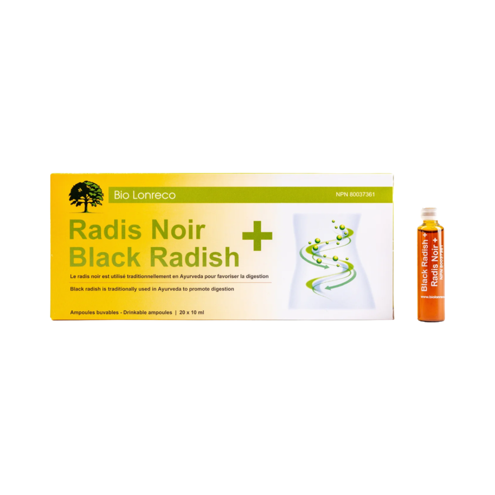 Black Radish Ampoules — Natural Liver Detox & Digestion Support | Alcohol-Free | Ayurvedic | HalalKart.ca